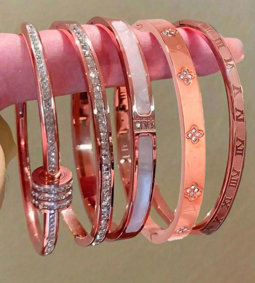 5 PC Stainless Steel braclets